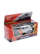 Машина металлическая Hyundai Creta «Полиция», 12 см, световые и звуковые эффекты, открываются двери - Фото 2