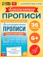 Прописи «Шаг 1. Учимся писать буквы», 36 стр. - фото 809447292