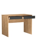 Стол письменный «СП-06», 1000×600×750 мм, дуб золотой крафт/антрацит  (артикул 10879609)  большой выбор товаров оптом и в розницу по низким ценам с доставкой