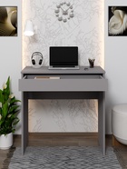 Стол письменный «Найс 1», 750×350×750 мм, серый шифер/серый шифер - Фото 4