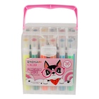 УЦЕНКА Фломастеры 36 цветов, с печатью, вентилируемый колпачок, МИКС - Фото 2