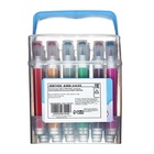 УЦЕНКА Фломастеры 36 цветов, с печатью, вентилируемый колпачок, МИКС - Фото 4