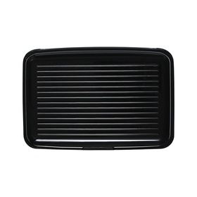 {{photo.Alt || photo.Description || 'УЦЕНКА Визитница пластиковая, металлическая, с отделениями внутри, черная'}}