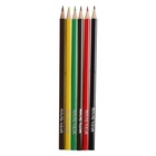 Карандаши Calligrata, цветные, 6 цветов, деревянные, трёхгранные - Фото 3