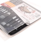 УЦЕНКА Набор кистей синтетика, 10 штук, в пенале на молнии (международный размер) - Фото 8