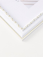 Фоторамка для фото 21×29.7 см (A4) «МИРАМ», пластик, белый с золотом - Фото 2