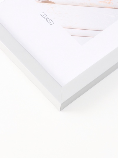 Фоторамка для фото 20×30 см «МИРАМ», пластик, св. серый