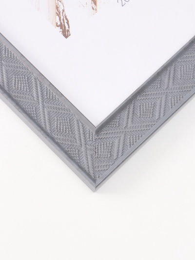 Фоторамка для фото 20×30 см «МИРАМ», пластик, т. серый