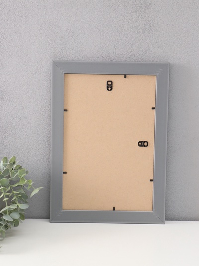 Фоторамка для фото 20×30 см «МИРАМ», пластик, т. серый