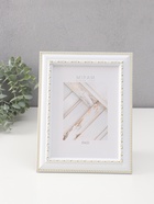 Фоторамка для фото 15×21 см «МИРАМ», пластик, белый с золотом - Фото 1