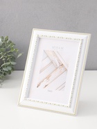 Фоторамка для фото 15×21 см «МИРАМ», пластик, белый с золотом - Фото 2