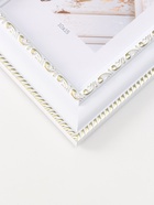 Фоторамка для фото 10×15 см «МИРАМ», пластик, белый с золотом - Фото 3