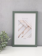 Фоторамка для фото 20×30 см «МИРАМ», пластик, зелёный, (пластиковый экран) - Фото 1