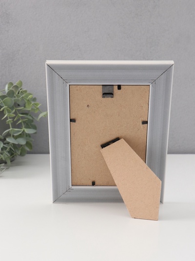 Фоторамка для фото 10×15 см «МИРАМ», пластик, бежевый