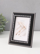 Фоторамка для фото 10×15 см «МИРАМ», пластик, чёрный - Фото 2