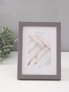 Фоторамка для фото 15×21 см «МИРАМ», пластик, т. серый, (пластиковый экран) - Фото 1