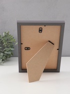 Фоторамка для фото 15×21 см «МИРАМ», пластик, т. серый, (пластиковый экран) - Фото 4