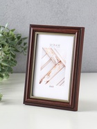 Фоторамка для фото 10×15 см «МИРАМ», пластик, коричневый - Фото 2