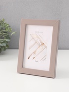 Фоторамка для фото 10×15 см «МИРАМ», пластик, св. коричневый - Фото 2