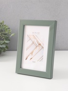 Фоторамка для фото 10×15 см «МИРАМ», пластик, зелёный, (пластиковый экран) - Фото 2