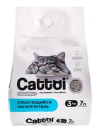 Наполнитель минеральный комкующийся Cattoi Extra Comfort 3 кг,пластиковый пакет 10876152 - фото 572409