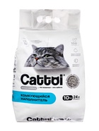Наполнитель минеральный комкующийся Cattoi Extra Comfort 10 кг,пластиковый пакет - Фото 1