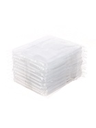 Бейдж горизонтальный, внешний 103х80 мм, внутренний 85х54 мм, пластик прозрачный (10 шт) - фото 809447307