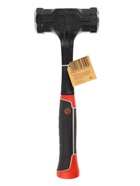 Кувалда ТУНДРА ПРОФИ, цельнокованая, двухкомпонентная рукоятка, магнит, 2 кг - Фото 6