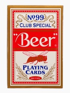 Карты игральные 54 шт. Beer, размер 5.7?8.7 см, красная рубашка (комплект 3 шт) - фото 44059872 Карты игральные 54 шт. Beer, размер 5.7?8.7 см, красная рубашка (комплект 3 шт) - фото 44059872