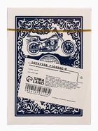 Карты игральные 54 шт. «Мотоцикл», размер 6.2?8.7 см, синяя рубашка (комплект 2 шт) - фото 44059885