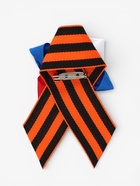 Георгиевская лента на 9 мая «С Днём Победы», с цветком триколор - Фото 4