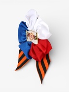 Георгиевская лента на 9 мая «С Днём Победы», с цветком триколор и значком - Фото 3