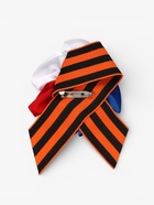 Георгиевская лента на 9 мая «С Днём Победы», с цветком триколор и значком - Фото 4