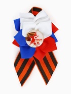 Георгиевская лента на 9 мая «С Днём Победы», со значком и цветком - Фото 3