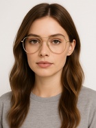 Очки солнцезащитные «OneSun. Авиаторы», uv 400, линза 5.1×5.5 см - Фото 3