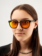 Очки солнечные для водителя «OneSun. Авиаторы», uv 400, линза 5×4.2 см, чёрный, жёлтый - Фото 7