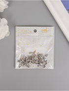 Набор декоративных элементов для творчества «Конь на дыбах», металл под серебро, 10 шт., 3.1×2.4×0.3 см - Фото 4