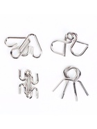 Уценка Металлические головоломки «Загадки Майкла Фарадея», набор 4 шт. - Фото 1