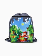 Мешок для обуви «Гейм»(с карманом) 41×31 см - Фото 2