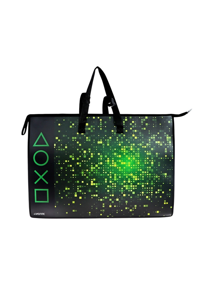 Папка А2, 650×470×100 мм, deVENTE Game, с ручками, пластиковая, молния сверху, внутренний карман - Фото 1