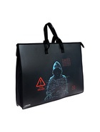 Папка А2, 650×470×100 мм, deVENTE Hacker, с ручками, пластиковая, молния сверху, внутренний карман - Фото 2