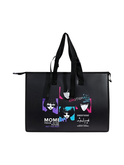 Папка А3 , 467х338х100 мм, deVENTE "My Life", с ручками, пластиковая, молния сверху, внутренний карман