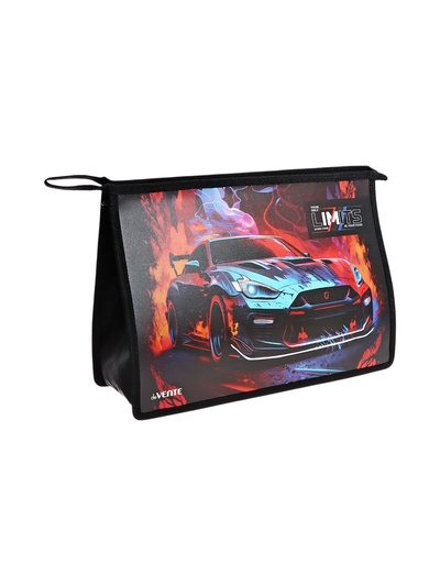 Папка для тетрадей А4, 330x230x100 мм, deVENTE "Speed Zone", молния сверху, пластиковая, для мальчика