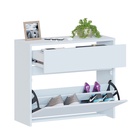 Тумба для обуви с ящиком «ТО-1», 724×283×615 мм, белый - Фото 2