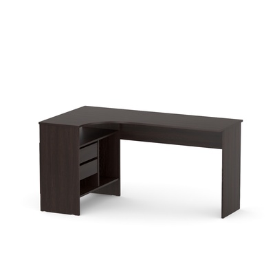 Стол письменный левый «СПм-25», 1450×810×740 мм, венге