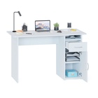 Стол письменный с тумбой «СПм-03.1», 1200×600×740 мм, белый 10879847