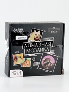 УЦЕНКА Набор алмазная мозаика 12 в1 «Мемы» - Фото 5