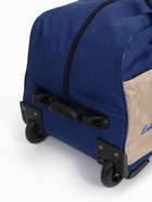 Сумка дорожная на 2 колёсах, отдел на молнии, наружный карман, синий/серый - Фото 7