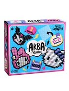 Аквамозаика «Китти», более 1000 шариков, 3 фигурки - Фото 1