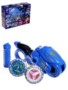 {{photo.Alt || photo.Description || 'Уценка Игровой набор боевых волчков «Мото файтер», 2 волчка, 1 устройство для запуска, световые эффекты'}}